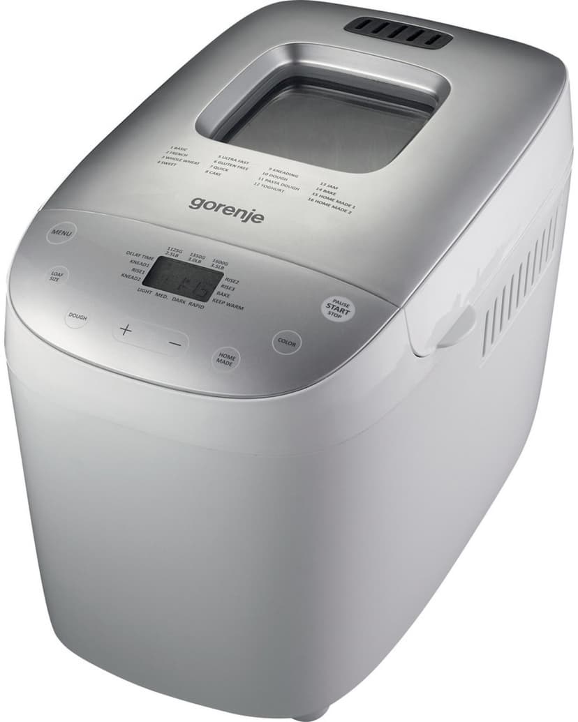 Domácí pekárna Gorenje až 1,6kg, 16 programů