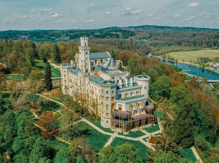 Vyhlídkový let nad Jižními Čechy a Šumavou